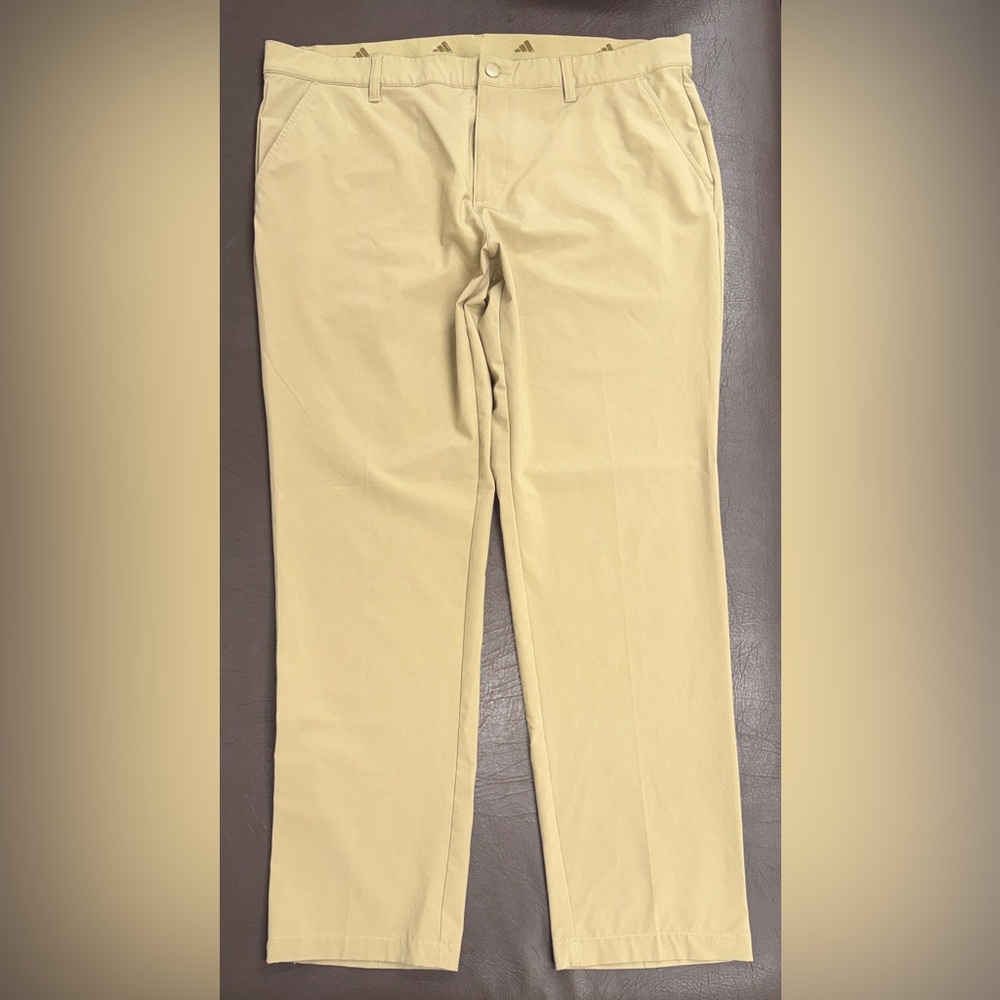 Adidas Ultimate 365 Tapered Golf Pants - 38x32 - Color: Hemp
